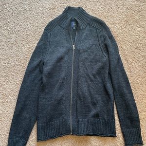 Gap zip up sweater